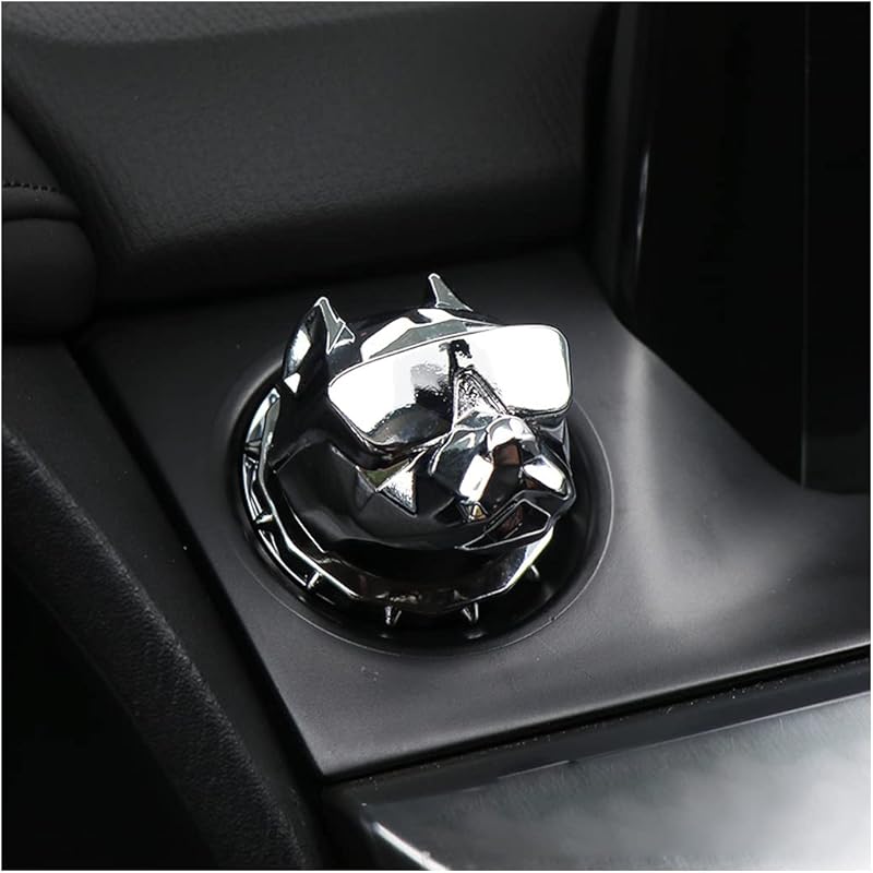 Zipelo Car Push To Start Button Cover, Vehicle Interior Engine Ignition Switch Protection Button Cover Sticker, Bully Dog Car One Button Start Stop