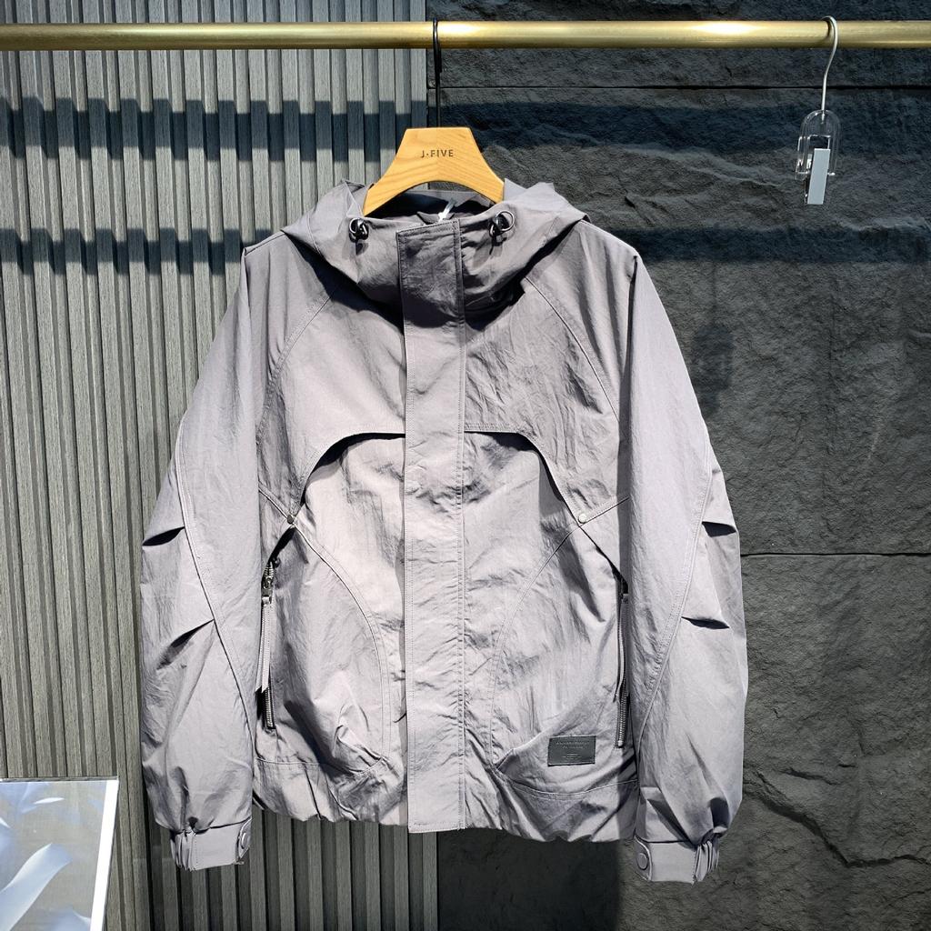 Hooded Jacket Autumn New Trend Fashion Casual Loose Jacket Top