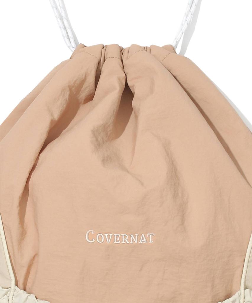 COVERNAT Nylon String Backpack Salmon
