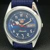 VINTAGE REFURBISHED SEIKO 5 AUTOMATIC 6309A JAPAN MENS BLUE DIAL WATCH A442400-1