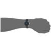 Casio Watch, Black Leather, 46x40x8.2mm, Analog, Quartz.