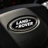 1 pz 23*43mm Adesivo Decorazione Logo Stemmi Volante Auto per Land Rover Freelander Defender Evoque Emblema Sport Rnage Rover 2 3