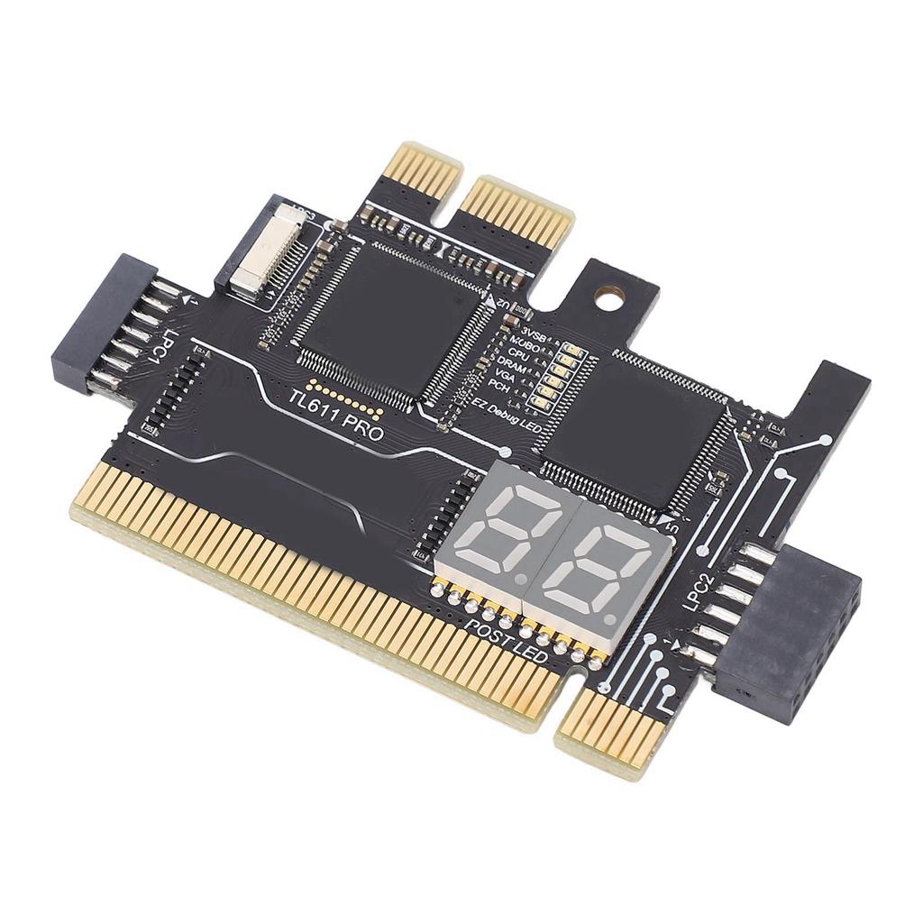 Carte de débogage principale TL611 Pro Carte adaptatrice EC DEBUG pour ordinateur portable Carte d'analyse de carte mère Carte de diagnostic pour PCI E
