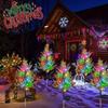 Waterproof Solar Pine Tree Lamp Realistic Garden Solar Lights Durable Landscape Lawn Lamp  House