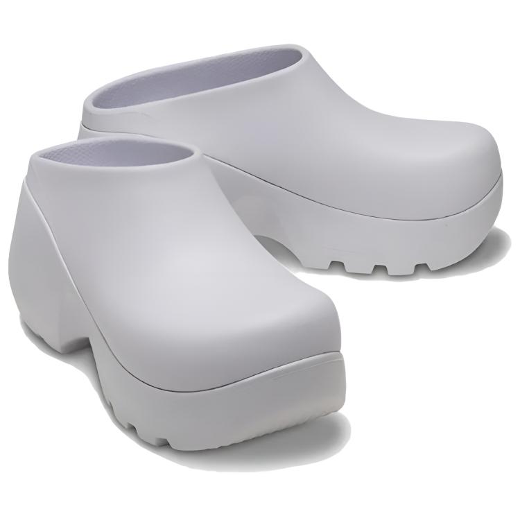 Crocs Fashion Slip-On EVA Anti-Rub Closed-Toe Slippers Women slippers Frost-Purple 210587-5BO