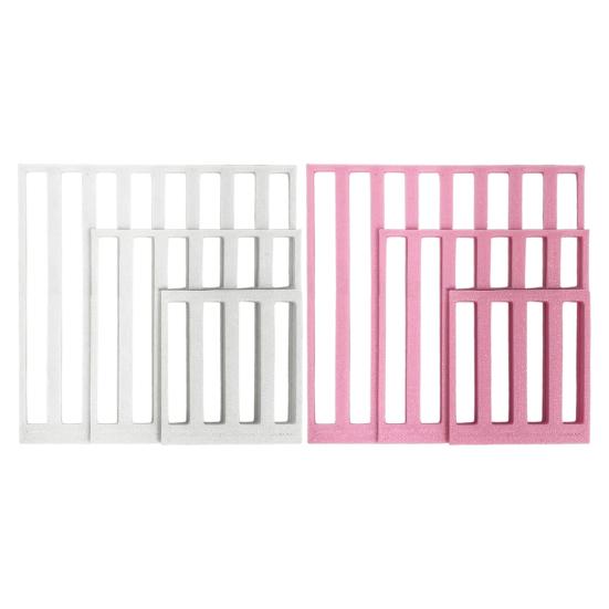 3 Stück Strassmalerei Lineal Werkzeug DIY Strasskunst Quadratische Vorlage Ausrichtungswerkzeug Strassmalerei Anleitung Zubehör Enthusiasten Geschenk