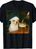 Humorous Chihuahua Beer Reaction TShirt Vintage Heat Transfer Print Suitable For All Seasons Perfect For Unisex And Teens