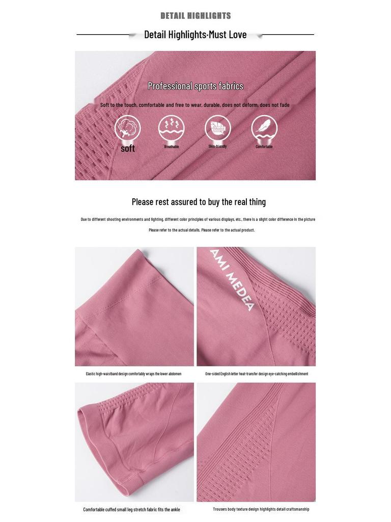 Women's High Waist Running & Yoga Shorts - Elastic, Hip-Lifting, Lightweight Summer Fitness Apparel