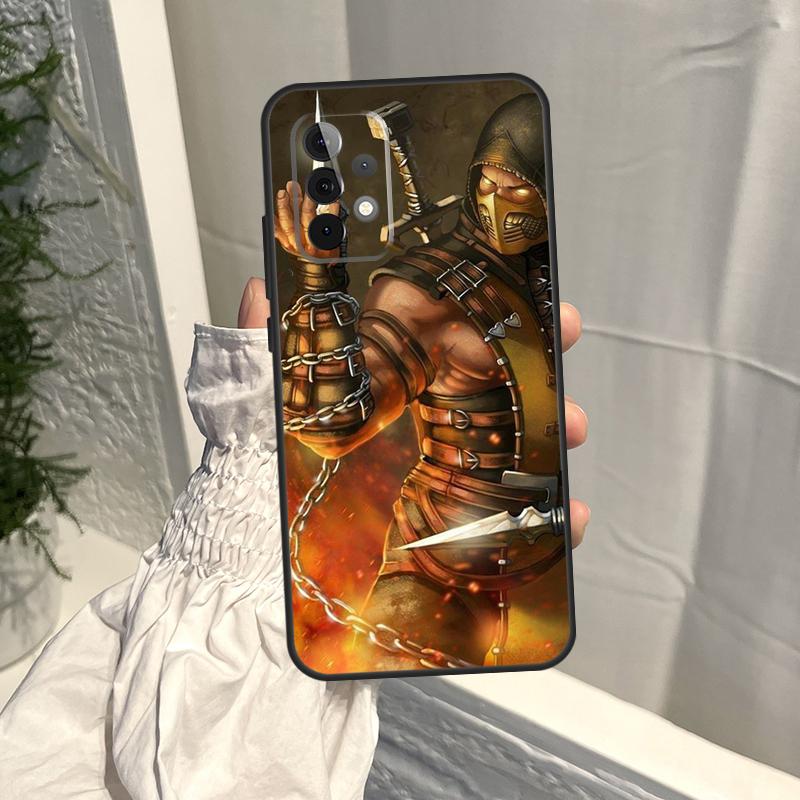 Mortal Combat Case For Samsung Galaxy A54 A34 A52 A21S A12 A22 A32 A14 A13 A23 A33 A53 A73 A51 A71 Cover