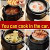 Compact 2L Multi-Function Car Rice Cooker (12-24V)