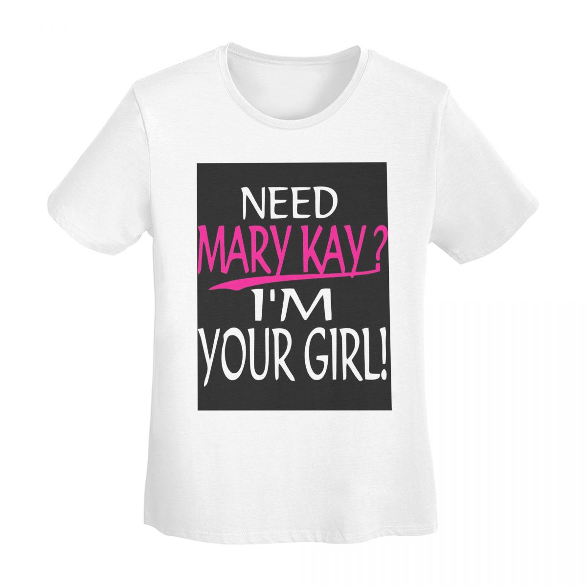 

Нужна футболка Mary Kay Im Your Girl Mary Kay женская с коротким рукавом, с круглым вырезом, одежда, хлопок, летние футболки, уличная одежда S