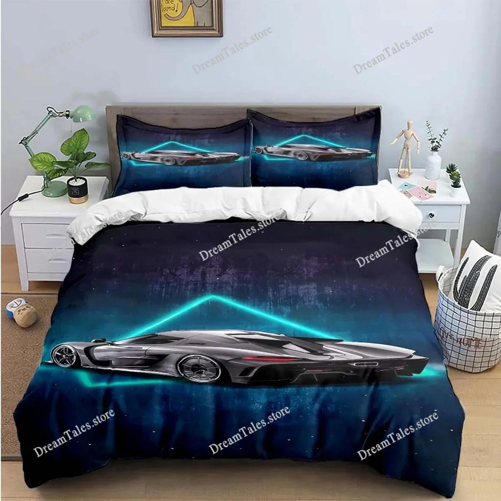Fashion 3D Game N-NFS Car Print Bedding Sets Exquisite Bed Supplies Set Duvet Cover Bed Comforter Set Bedding Set Luxury Gift741