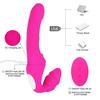 Dual Head Vibrator 9 Mode Silicone Prostate Massage Remote Control Sex Toys for Female Lesbian AV Magic Wand