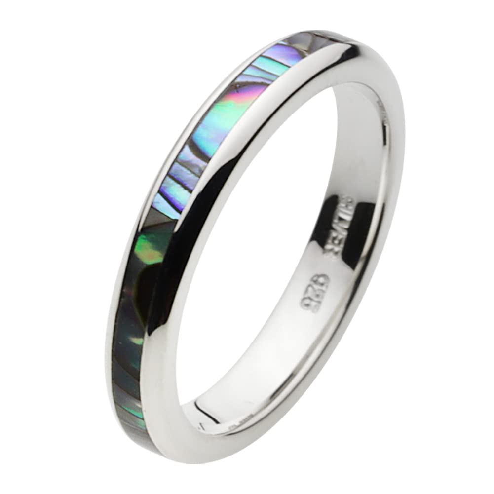 

Marble Line Slim Ring Shell 925 Silver fr0253 29 [Figmart] [Срібні аксесуари] No. срібний