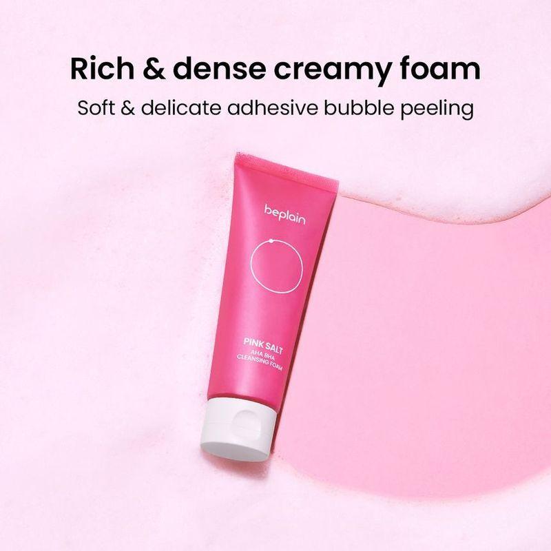 beplain - Pink Salt Aha Bha Cleansing Foam