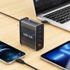 100W USB C Power Adapter With 4 Port Aluminum Alloy Fast Charging Adapter For Laptop Phones Tablets Power Adapter