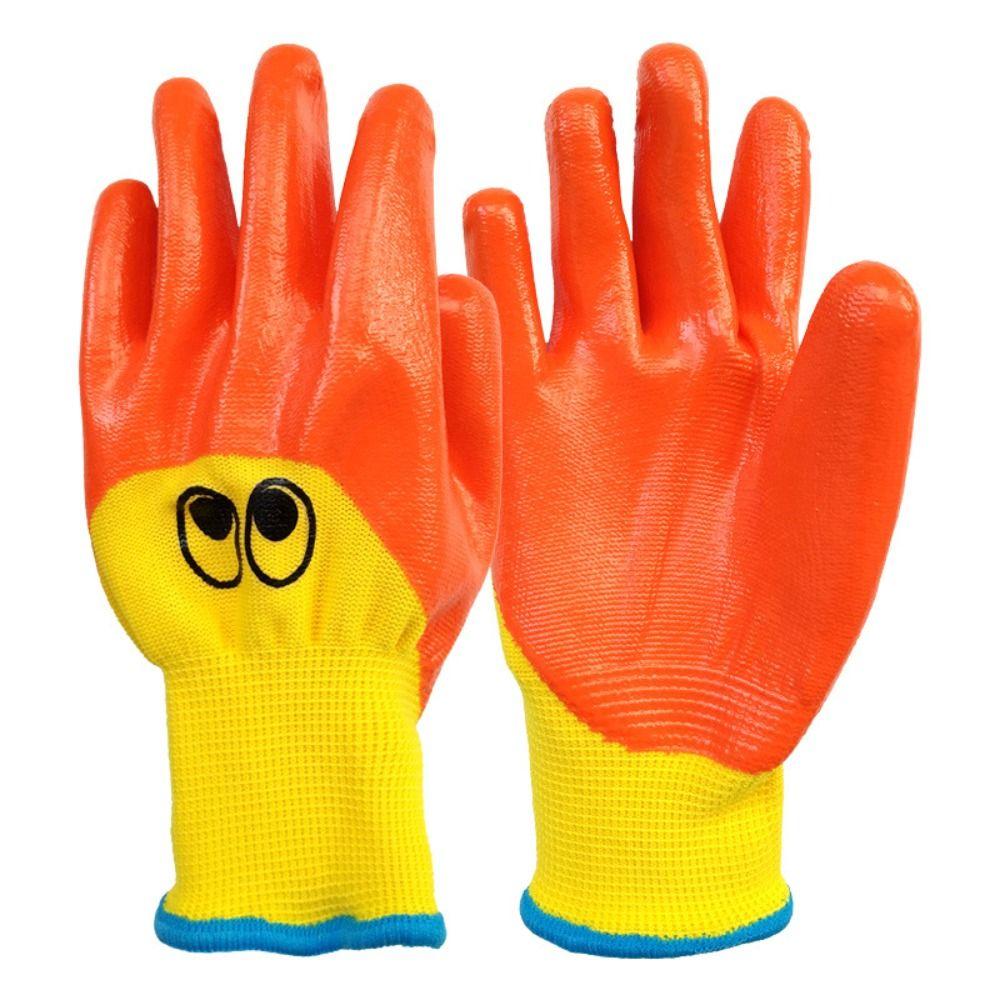 Anti Bite Cut Gardening Gloves Latex Children Protective Gloves Durable Kids Garden Glove Planting