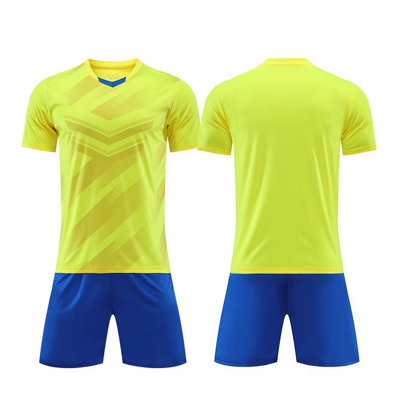 Summer Football Suit Men's Short Sleeve Competition Training Kit Adult Children's Sportswear Jerseys