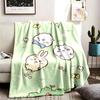 Chiikawa Theme Blanket Suitable For The Sofa Camping And Travel Made Of Soft Flannel Material An Ideal Gift For Occasions Such As Birthday