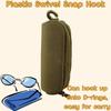 Outdoor Tactical Nylon Hard Case Glasses Box With Molle System Protection Box Accessory Pack Sunglasses Bag