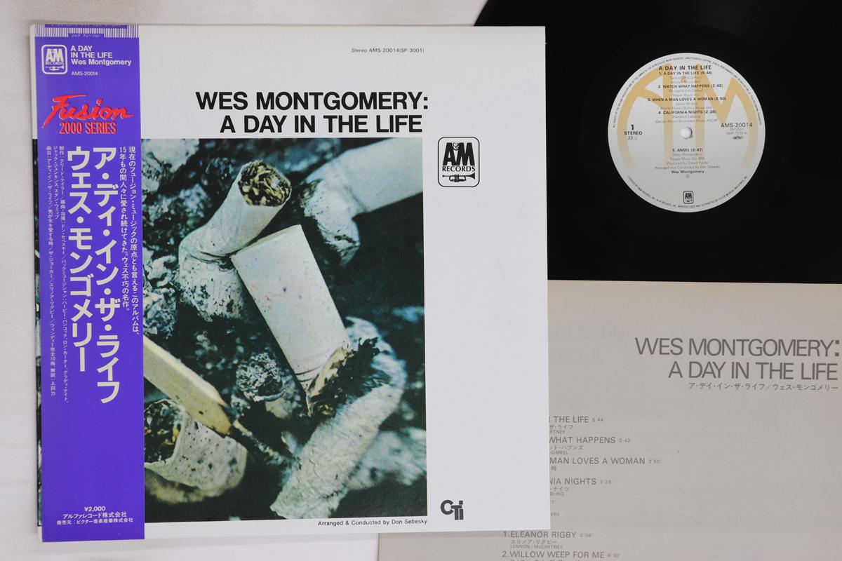 

LP Record WES MONTGOMERY - A Day In The Life AMS20014 A&M 1981 Japan Obi Jazz Used