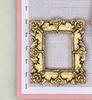 Baroque Cream Resin Photo Frame - Mini Retro DIY Handmade Decorative Ornament