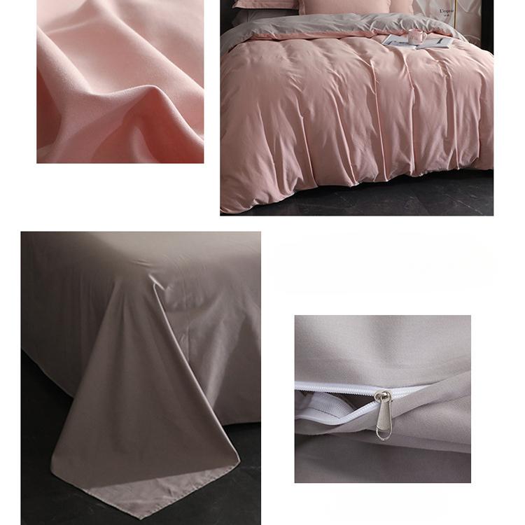 Husă de pilotă din patru piese, de lux ușor și de ultimă generație, din bumbac, de 100 de conturi, de culoare uni, un singur produs