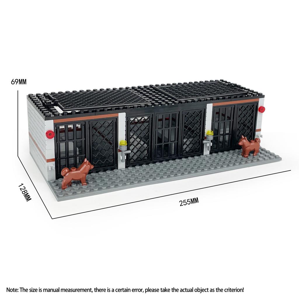 Torre di Guardia Città Carceraria Militare MOC Set di Blocchi da Costruzione Ladro Agente di Polizia WW2 Modello di Costruzione DIY Mattoncini Giocattoli