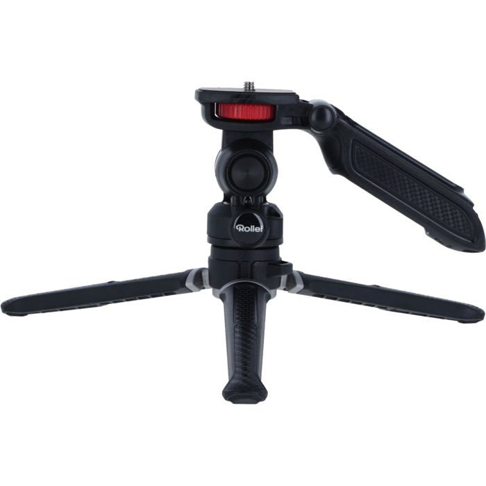 Trépied mini rollei - creator grip - polyvalent - compatible smartphone - noir