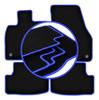 CARLUX-BLUE Car Mats For: Volkswagen T-Roc Crossover (2017-)
