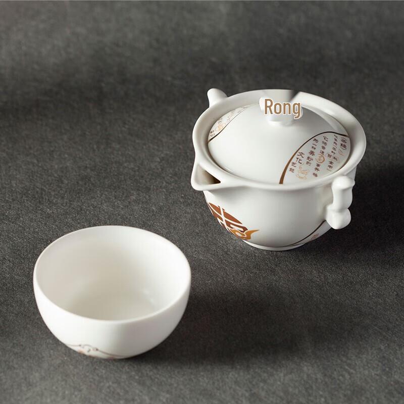 Wanchunhe Chinese Ceramic Quick Cup Tea Set