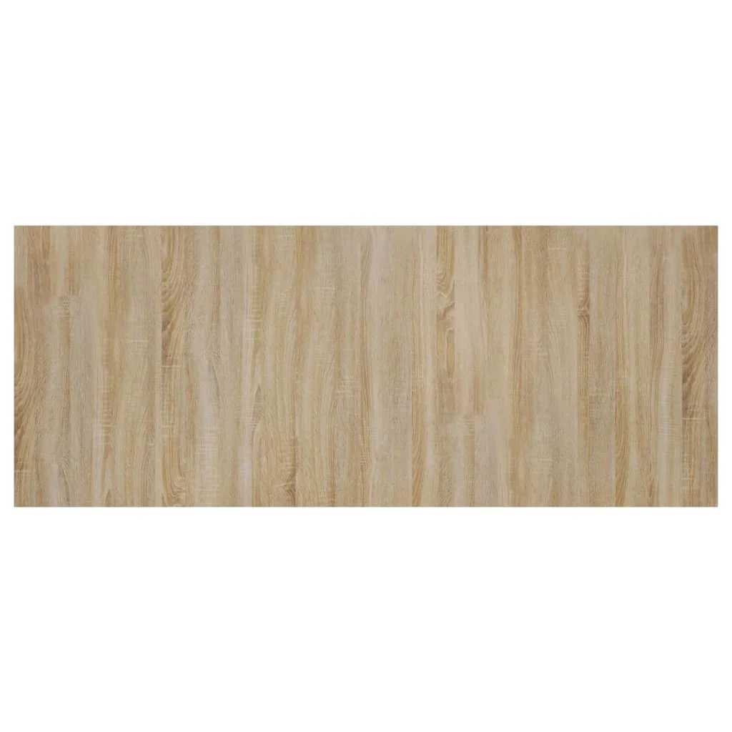 Headboard with Nightstands Sonoma Oak Wood Based Panel