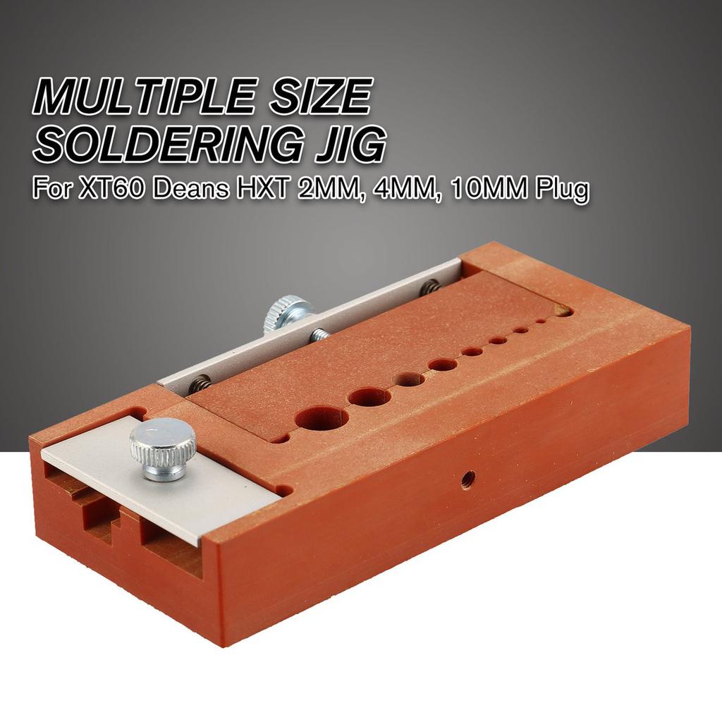 Buy RC Tool Phenolic Soldering Jig for Multiple Size XT60 Deans Bullet