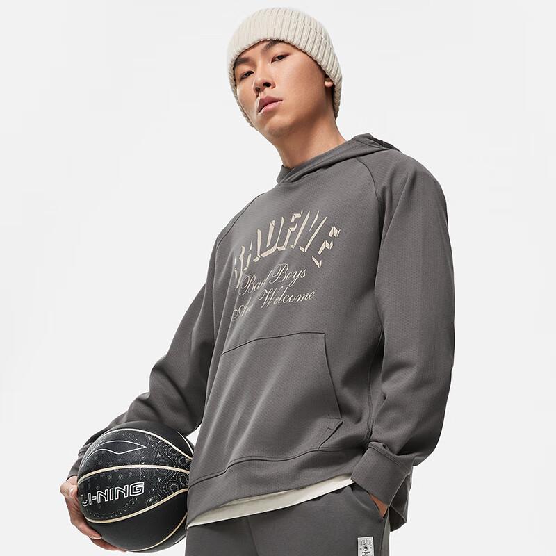 Li-Ning Men s Fashion Crewneck Sweatshirt L