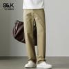 Baleno Men's 2026 Summer Thin Cotton Casual Straight-Leg Pants