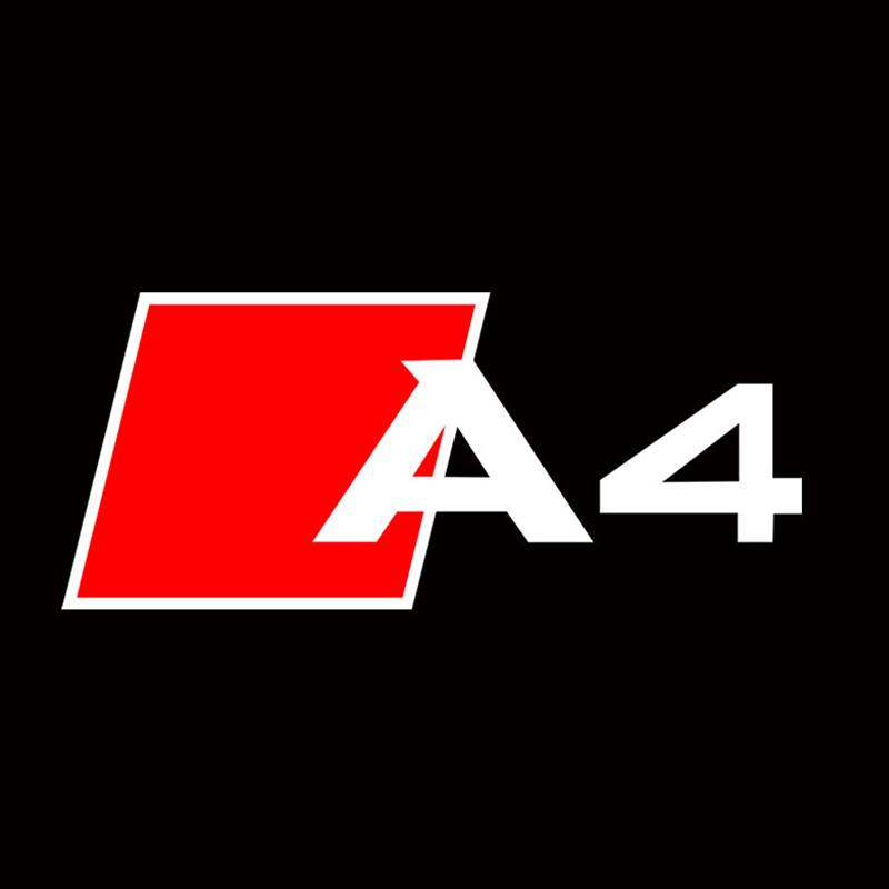 For Audi C6 2pcs LED Car Door Shadow Courtesy Light for Audi A1 A3 A4 A4L A5 A6 A7 A8 Q3 Q5 Q5L Q7 Q8 Laser Projector Welcome Logo lamps