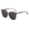 Pin Gm Sunglasses For Women'S Street Photography, Large Frame, Round Face, Thin Polarized Sunglasses, Uv-Proof Glasses