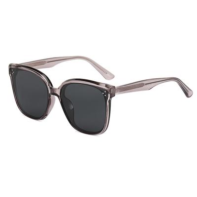 Pin Gm Sunglasses For Women'S Street Photography, Large Frame, Round Face, Thin Polarized Sunglasses, Uv-Proof Glasses
