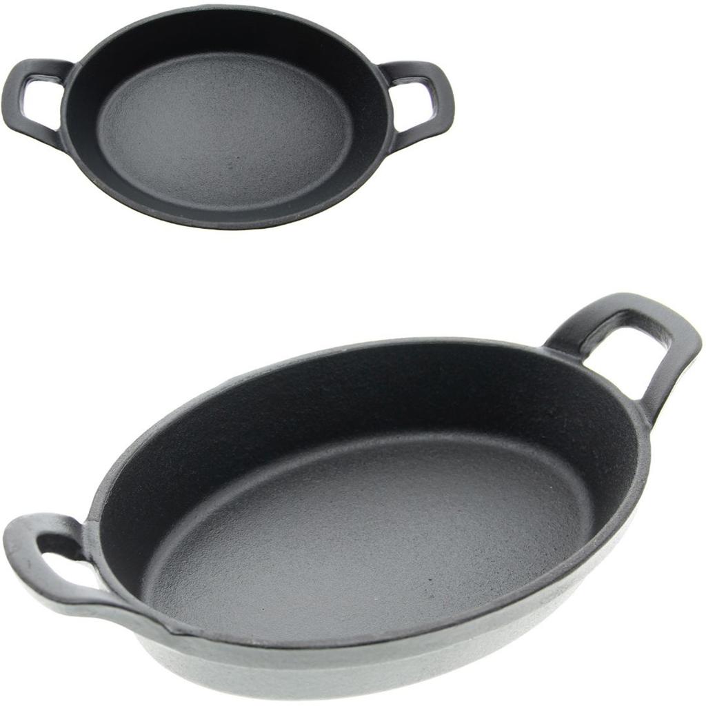 CAST IRON DISH FOR CASSERVING AND SERVING