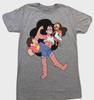 Steven Universe Mens Stevonnie Gray Shirt New XS-2XL