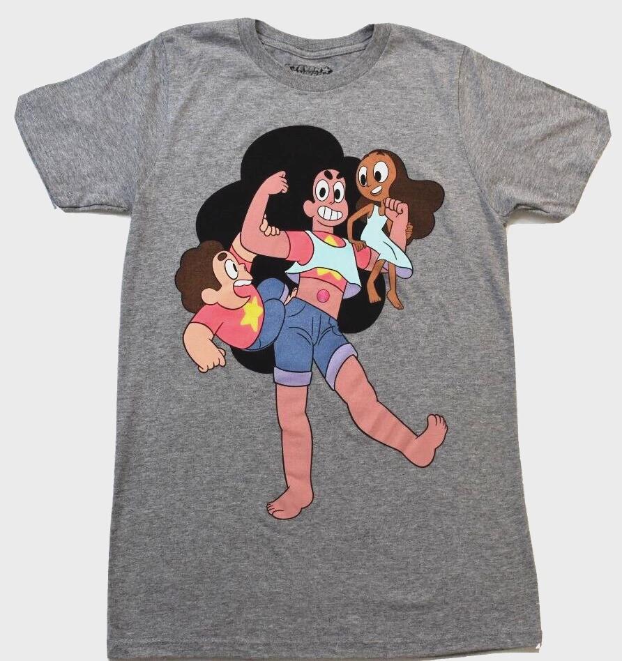 

Steven Universe Mens Stevonnie Gray Shirt New XS-2XL 3XL