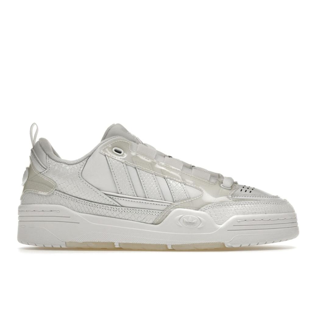 Adidas ADI2000 Skóra węża - Białe Sneakersy Unisex Cloud-White GW4697