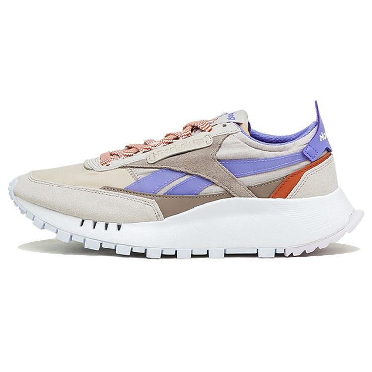 

Reebok Classic Leather Legacy Sand Stone Hyper Purple Women Sneakers Brown Baked-Earth FY7434 35.5