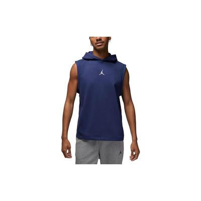 Dri-Fit Sport Solid Logo Sleeveless Hoodie Men Tops Deep-Teal DZ0572-410
