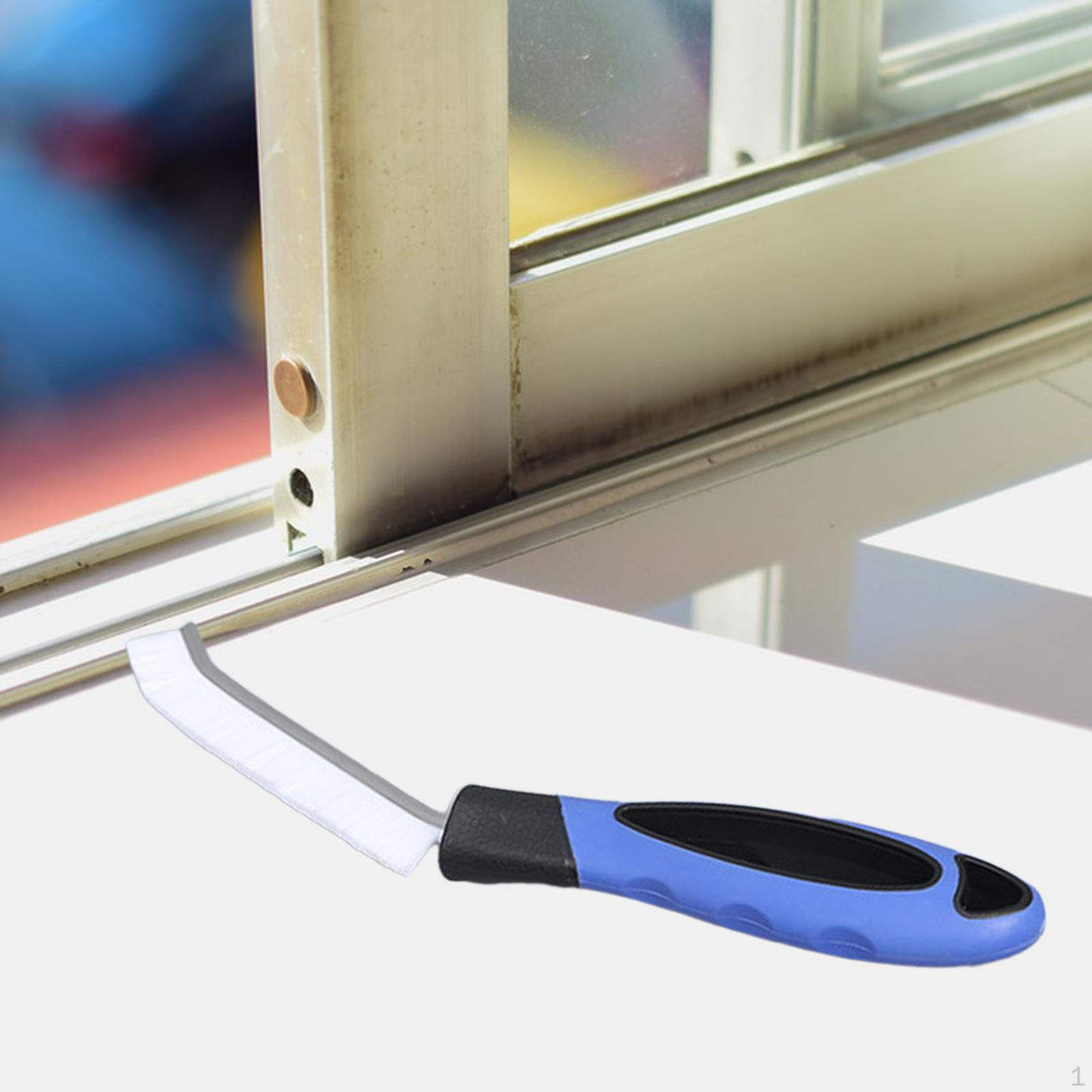 

Щелевая щетка для ванной комнаты, щетка для чистки совок, направляющая для окна темно-синий