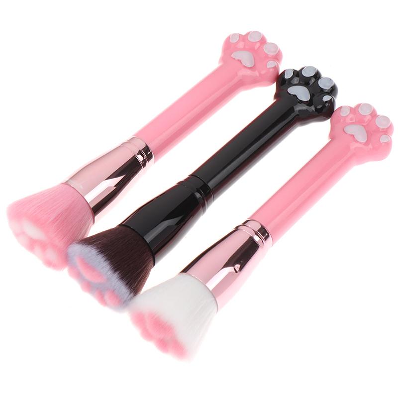1Pc Cat Claw Girl Makeup Brush Eye Shadow Multi-Purpose Powder Brushes Portable Cosmetics Foundation Brush Make Up Tools