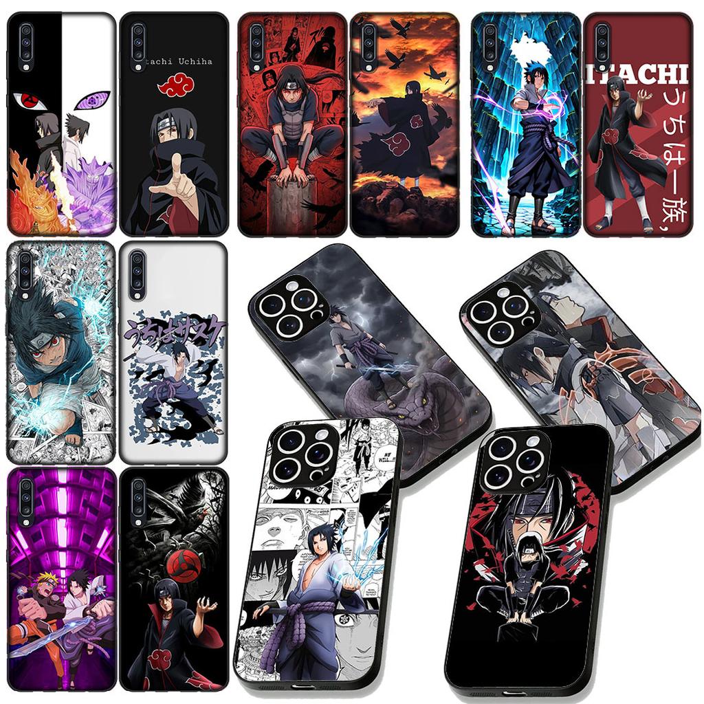 Cartoon Narutos Itachi Uchiha Sasuke Cover for Motorola Moto Edge 50 30 Fusion 40 NEO Ultra Pro G22 G23 G20 G35 G84 G13 G53 Case