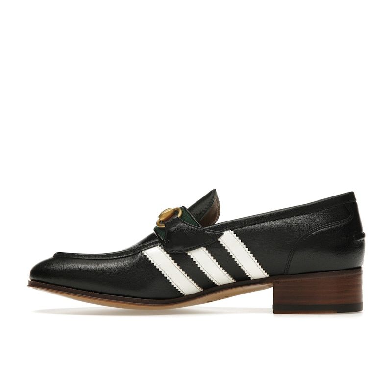 Adidas Loafer Black Leather Women Sneakers 702284-1DOQ0-1061