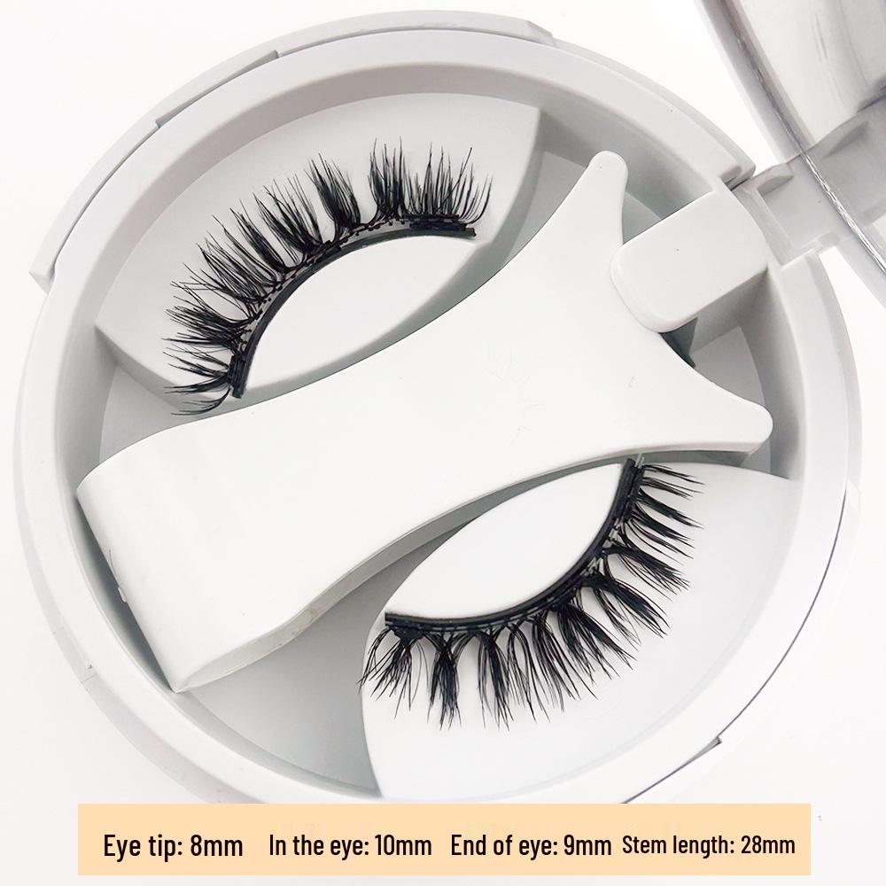 Little Devil Cross-Border Magnetic False Eyelashes - One-Piece Set