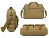PHOENIX IKKI Shoulder Business Fits Camouflage Molle Compatible Multi-Purpose Bag, Bag, Brown, 13.6-inch Laptops, Pattern, Water-Resistant, Durable,